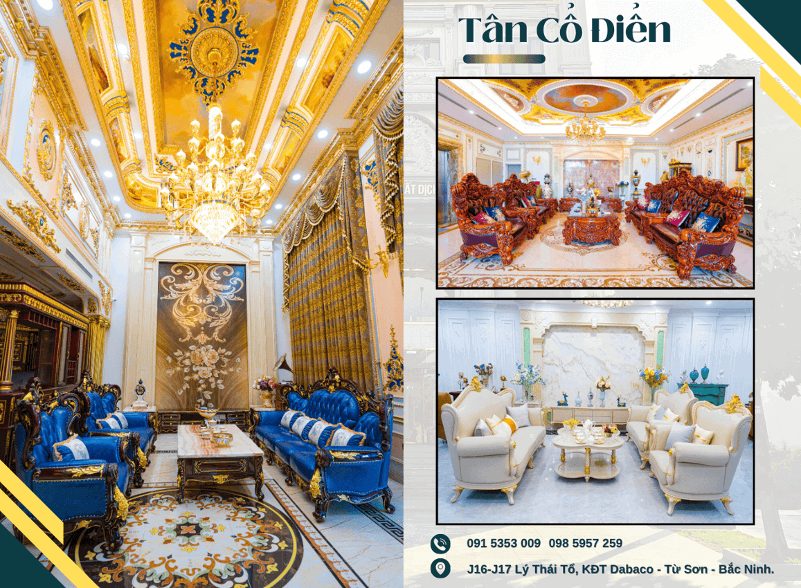 Sofa Tân Cổ Điển